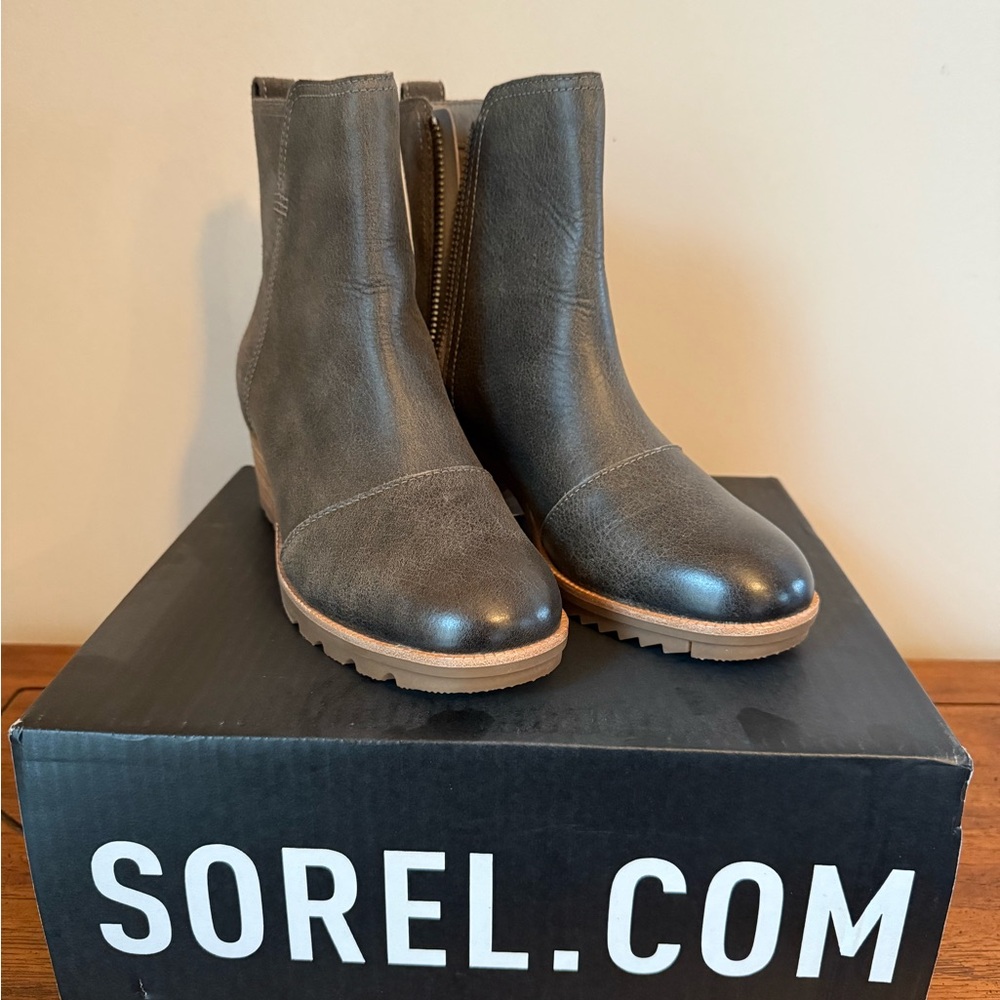 Sorel Leather Ankle Boots